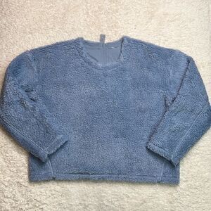 Lululemon Wool Whenever Crew in Chambray Size 12